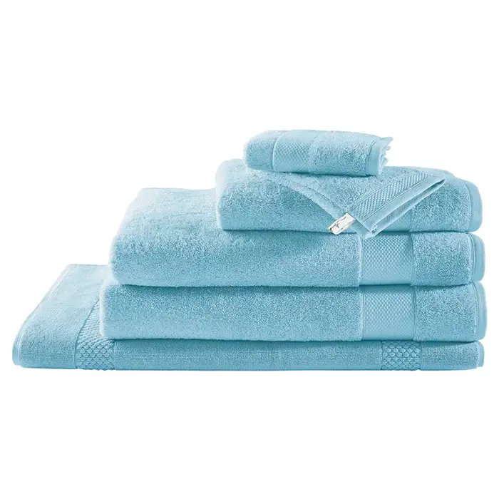 ensemble de draps de bain petale azur