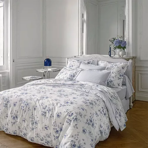 photo parure de lit passe present