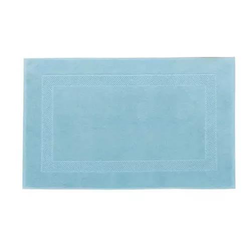 tapis de bain petale azur