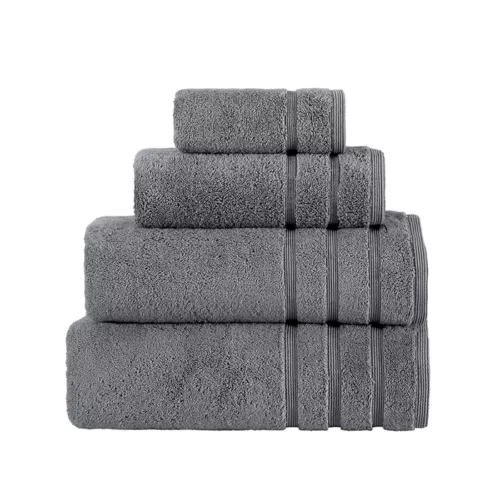 Serviette de toilette opus gris anthracite