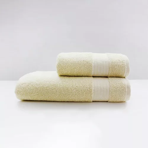 Serviette de toilette cocon anis