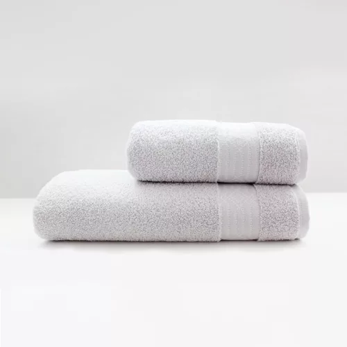 Drap de douche cocon perle