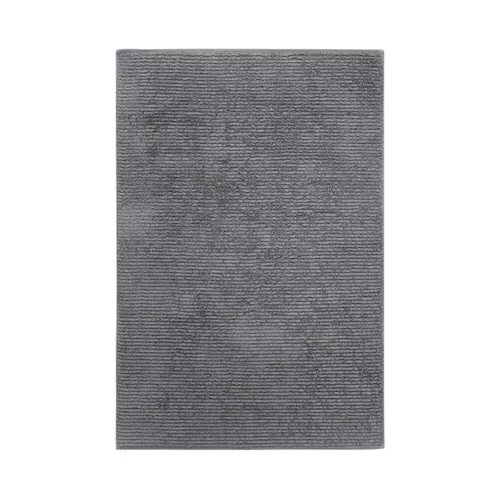 Tapis de bain anthracite opus