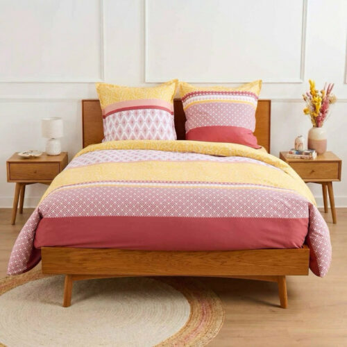 Terre d'ocre- Parure housse de couette